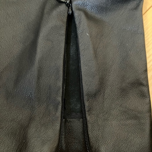 Robert Rodriguez black leather pants size 6 - Picture 6 of 9
